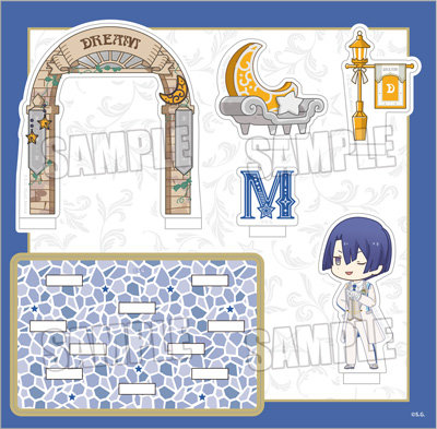 うたの☆プリンスさまっ♪ ジオラマアクリルスタンド UTA☆PRI WONDERLAND ちびキャラVer.「聖川真斗」[WM] 約縦118×横120×厚さ3mm