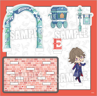 うたの☆プリンスさまっ♪ ジオラマアクリルスタンド UTA☆PRI WONDERLAND ちびキャラVer.「鳳 瑛一」[WM] 約縦118×横120×厚さ3mm