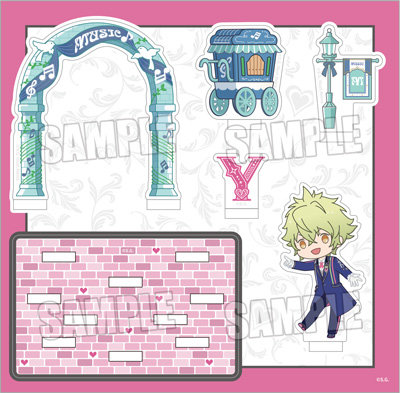 うたの☆プリンスさまっ♪ ジオラマアクリルスタンド UTA☆PRI WONDERLAND ちびキャラVer.「日向大和」[WM] 約縦118×横120×厚さ3mm