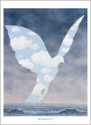 ブロッコリーハイブリッドスリーブ ルネ・マグリット「大家族」 67×92mm