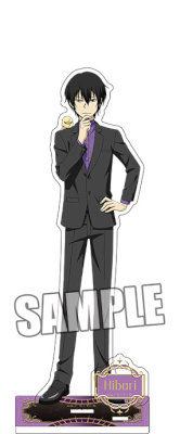 家庭教師ヒットマンREBORN!　アクリルスタンド「雲雀」ボタニカルシャツVer. （本体）最大約縦160×横70mm／（台座）約縦25×横55mm／（パーツ）約縦27×横23mm