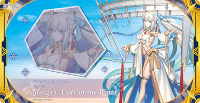 キャラクター万能ラバーマットスリム Fate/Grand Order「キャスター/水妃モルガン」 約長辺580×短辺300×厚さ2mm
