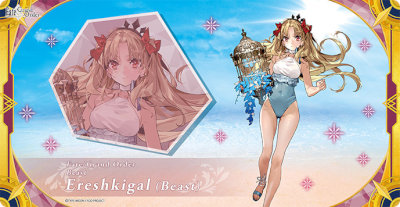 キャラクター万能ラバーマットスリム Fate/Grand Order「ビースト/エレシュキガル」 約長辺580×短辺300×厚さ2mm