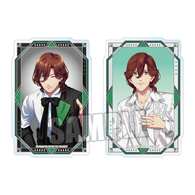 劇場版 うたの☆プリンスさまっ♪ TABOO NIGHT XXXX クリアステッカーセット Magazine Photoshoot Ver.「寿 嶺二」 約縦98×横65mm