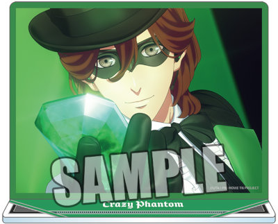 劇場版 うたの☆プリンスさまっ♪ TABOO NIGHT XXXX ビジュアルショットアクリルスタンド Part2「寿 嶺二」 （本体）約縦110×横140×厚さ3mm／（台座）約縦35×横140×厚さ3mm