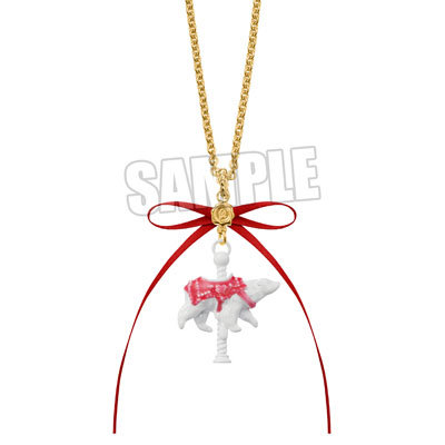 うたの☆プリンスさまっ♪ Q☆UP カルーセルネックレス「一十木音也」 チェーン：600mm、モチーフ：UNIT MUSIC（白クマ）…約縦32×横30×厚さ9mm、UNIT DREAM（白ウサギ）…約縦35×横30×厚さ8mm、UNIT LOVE（白鳥）…約縦33×横26×厚さ10mm