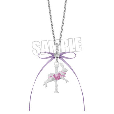 うたの☆プリンスさまっ♪ Q☆UP カルーセルネックレス「美風 藍」 チェーン：600mm、モチーフ：UNIT MUSIC（白クマ）…約縦32×横30×厚さ9mm、UNIT DREAM（白ウサギ）…約縦35×横30×厚さ8mm、UNIT LOVE（白鳥）…約縦33×横26×厚さ10mm