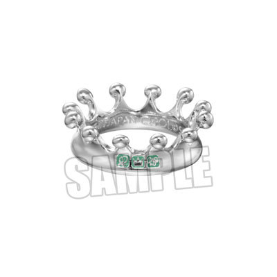 うたの☆プリンスさまっ♪ Q☆UP ミルククラウンピンキーリングチャーム「寿 嶺二」 リングサイズ:6号、モチーフ:縦7×横23mm