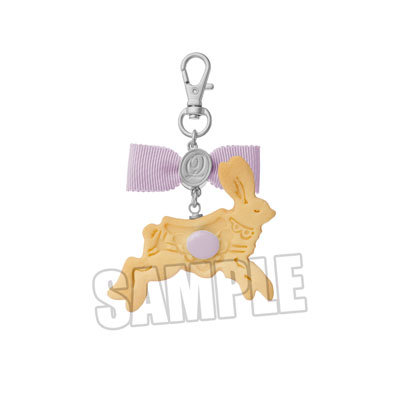 うたの☆プリンスさまっ♪ Q☆UP カルーセルクッキーバッグチャーム「美風 藍」 モチーフ：UNIT MUSIC（白クマ）…約縦37×横62×厚さ11mm、UNIT DREAM（白ウサギ）…約縦52×横63×厚さ11mm、UNIT LOVE（白鳥）…約縦49×横52×厚さ11mm