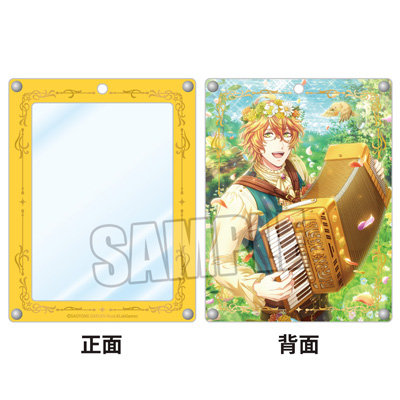 うたの☆プリンスさまっ♪ Shining Live アクリルカードフレームキーホルダー「四ノ宮那月」 (外寸)約縦108×横83×厚さ6mm /(内フレーム)約縦92×横67mm /(カードスリーブ)約縦91×横64.5mm