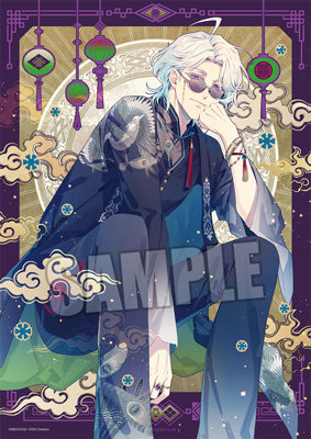 泡沫のユークロニア B3サイズ布ポスター 2nd Anniversary Ver.「淡雪」[uc] 約縦515×横364mm（B3サイズ）