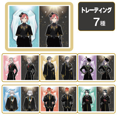 【1Box10Pack入り】ジャックジャンヌ　トレーディングレンチキュラーカード 1st Anniversary Ver.[JJBOF] 約縦88×横63×厚さ0.4mm