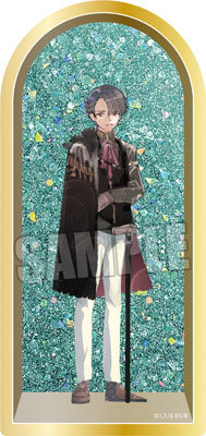 ジャックジャンヌ　オイルインラメアクリルブロック「世長創司郎」2nd Anniversary Ver.[JJBOF] 約縦140×横66×厚さ8mm