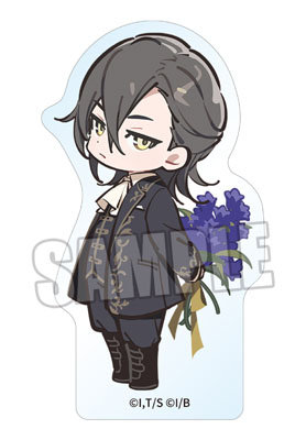 ジャックジャンヌ　アクリルマスコット「睦実 介」Image Flower Ver.[JJBOF] 約縦70×横50×厚さ8mm以内