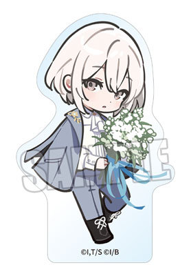 ジャックジャンヌ　アクリルマスコット「白田美ツ騎」Image Flower Ver.[JJBOF] 約縦70×横50×厚さ8mm以内