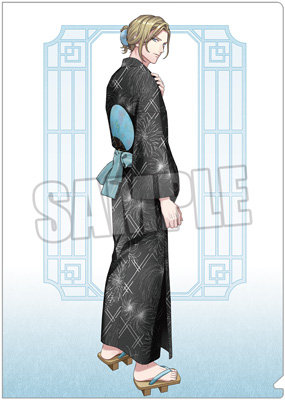 うたの☆プリンスさまっ♪ マットクリアファイル YUKATA-MODE Ver.「カミュ」[UPGS26] 約縦310×横220mm