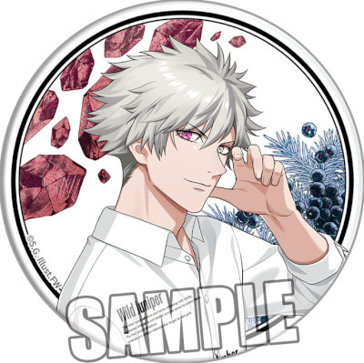 うたの☆プリンスさまっ♪ BIGホログラム缶バッジ Fragrance Pairing Ver.「黒崎蘭丸」 約直径75×厚さ4mm