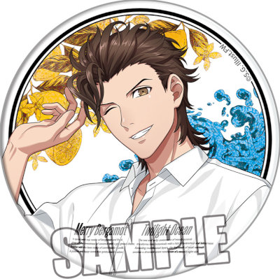 うたの☆プリンスさまっ♪ BIGホログラム缶バッジ Fragrance Pairing Ver.「桐生院ヴァン」 約直径75×厚さ4mm