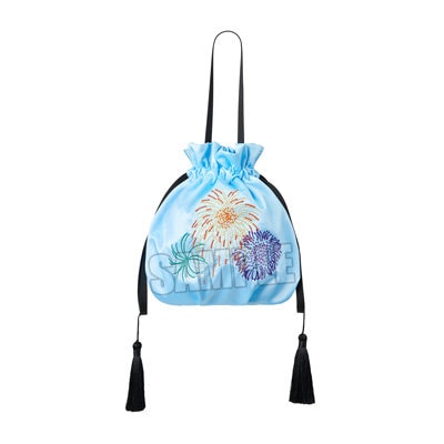 うたの☆プリンスさまっ♪ K.M☆U.P YUKATA-MODE KNOT-Ti 巾着バッグ 「カミュ」[UPGS26] ＜本体＞約縦205×横260×マチ105mm、＜手持ちハンドル＞約12×390mm、＜ショルダーストラップ＞約12×660～1200mm