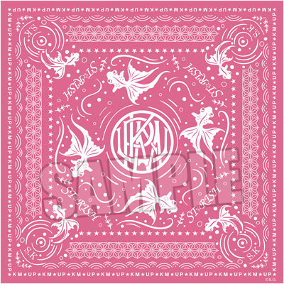 うたの☆プリンスさまっ♪ K.M☆U.P YUKATA-MODE バンダナ 「来栖 翔」[UPGS26] 約縦540×横540mm