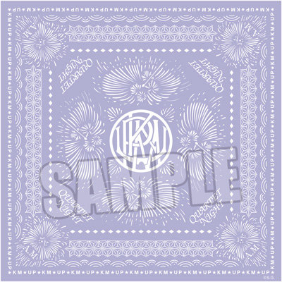 うたの☆プリンスさまっ♪ K.M☆U.P YUKATA-MODE バンダナ 「美風 藍」[UPGS26] 約縦540×横540mm