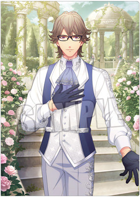 うたの☆プリンスさまっ♪ HE★VENS クリアファイル BLACK GARDEN-memento- Ver.「鳳 瑛一 as エイベル」[UPGS26] 約縦310×横220mm