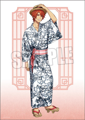 うたの☆プリンスさまっ♪ B3サイズ布ポスター YUKATA-MODE Ver.「一十木音也」[UPGS26] 約縦515×横364mm（B3サイズ）