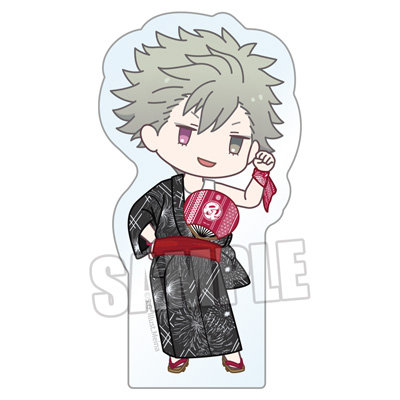 うたの☆プリンスさまっ♪ アクリルマスコット YUKATA-MODE ちびキャラVer.「黒崎蘭丸」[UPGS26] 約縦80×横55×厚さ8mm以内