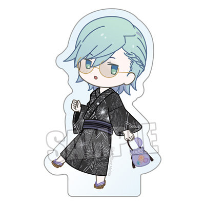 うたの☆プリンスさまっ♪ アクリルマスコット YUKATA-MODE ちびキャラVer.「美風 藍」[UPGS26] 約縦80×横55×厚さ8mm以内