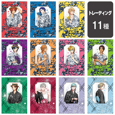 【1Box12Pack入り】うたの☆プリンスさまっ♪ マドポチ・ステッカーコレクション YUKATA-MODE Ver.[UPGS26] ＜窓あきポチ袋＞約縦89×横63mm、＜ステッカー＞約縦85×横54mm以内