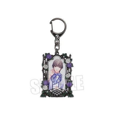 うたの☆プリンスさまっ♪ HE★VENS メタルキーホルダー BLACK GARDEN-memento- Ver.「鳳 瑛二 as エリック」[UPGS26] 約縦60×横45×厚さ3mm以内