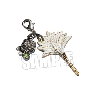 うたの☆プリンスさまっ♪ HE★VENS モチーフチャーム BLACK GARDEN-memento- Ver.「天草シオン as シモン」[UPGS26] ＜モチーフチャーム＞約縦40×横34×厚さ6mm以内、＜薔薇チャーム＞約縦17×横14×厚さ3mm