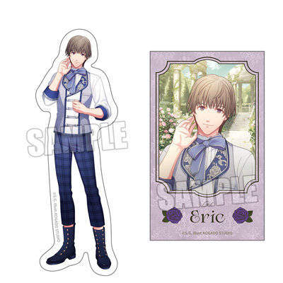 うたの☆プリンスさまっ♪ HE★VENS ステッカーセット BLACK GARDEN-memento- Ver.「鳳 瑛二 as エリック」[UPGS26] ＜ステッカー1＞約縦129×横51mm以内、＜ステッカー2＞約縦91×横55mm