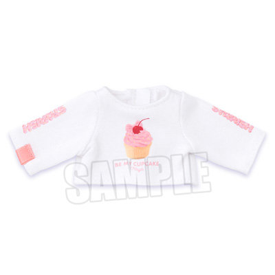 ぬいスター コスチューム ロングスリーブTシャツ BE MY CUPCAKE Ver.「一十木音也」 着丈:約55mm、身幅:約70mm、袖丈:約50mm
