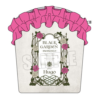 うたの☆プリンスさまっ♪ HE★VENS フリルポーチ BLACK GARDEN-memento- Ver.「日向大和 as ヒューゴ」[UPGS26] 約縦155×横140×マチ50mm