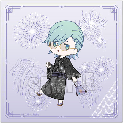 うたの☆プリンスさまっ♪ メモ帳 YUKATA-MODE ちびキャラVer.「美風 藍」[UPGS26] 約縦92×横92×高さ8mm