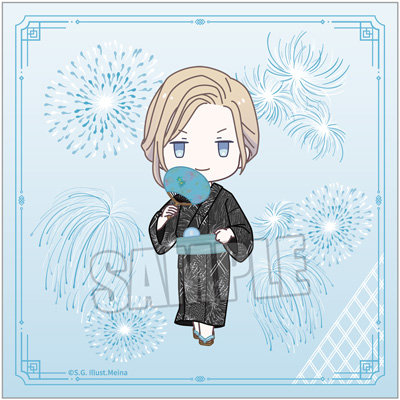 うたの☆プリンスさまっ♪ メモ帳 YUKATA-MODE ちびキャラVer.「カミュ」[UPGS26] 約縦92×横92×高さ8mm