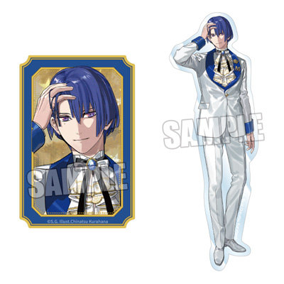 うたの☆プリンスさまっ♪ クリアステッカーセット 15th Anniversary Ver.「聖川真斗」 ＜ステッカー1＞約縦130×横50mm以内、＜ステッカー2＞約縦91×横55mm
