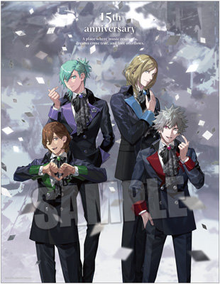 うたの☆プリンスさまっ♪ アートボード 15th Anniversary Ver.「QUARTET NIGHT」 約縦410×横318mm（F6号キャンバス）