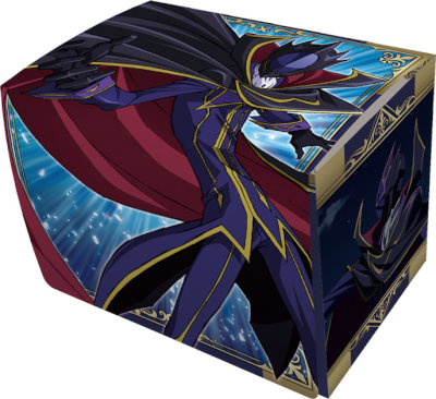 キャラクターデッキケースMAX NEO コードギアス 反逆のルルーシュ「ゼロ」 (外寸)幅98×高71×厚61mm/(内寸)幅96×高70×厚60mm/(セパレーター)幅91×高62×ミミ8mm(2枚入り)