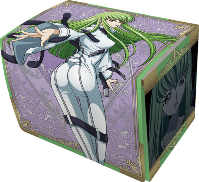 キャラクターデッキケースMAX NEO コードギアス 反逆のルルーシュ「C.C.」Ver.3 (外寸)幅98×高71×厚61mm/(内寸)幅96×高70×厚60mm/(セパレーター)幅91×高62×ミミ8mm(2枚入り)