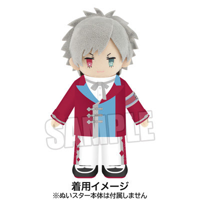 ぬいスター コスチューム うたの☆プリンスさまっ♪ ALL STAR STAGE -BEGINNING-「黒崎蘭丸」[ASSBE] セット内容：シャツ、ジャケット、ボトム、くつ