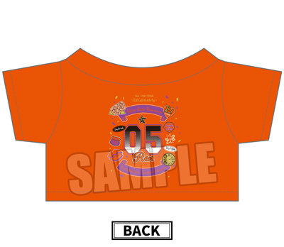 うたの☆プリンスさまっ♪ ALL STAR STAGE -BEGINNING- ぬいぐるみ用アイドルTシャツ「神宮寺レン」[ASSBE] 着丈約95mm、身幅約140mm