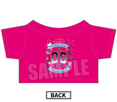 うたの☆プリンスさまっ♪ ALL STAR STAGE -BEGINNING- ぬいぐるみ用アイドルTシャツ「来栖 翔」[ASSBE] 着丈約95mm、身幅約140mm