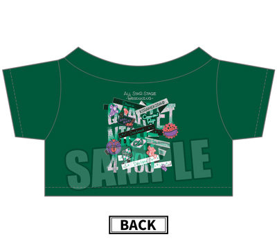 うたの☆プリンスさまっ♪ ALL STAR STAGE -BEGINNING- ぬいぐるみ用アイドルTシャツ「寿 嶺二」[ASSBE] 着丈約95mm、身幅約140mm