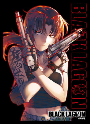 ブロッコリーキャラクタースリーブ BLACK LAGOON「レヴィ」Ver.2 リバイバル 67×92mm