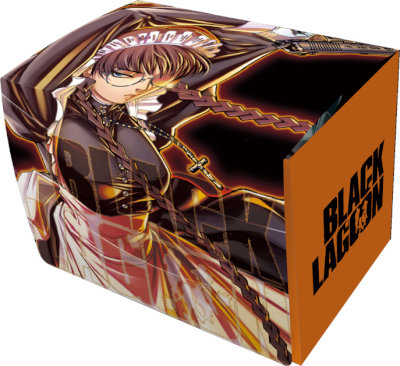 キャラクターデッキケースMAX NEO BLACK LAGOON「ロベルタ」リバイバル （外寸）幅98×高71×厚61mm／（内寸）幅96×高70×厚60mm／（セパレーター）幅91×高62×ミミ8mm（2枚入り）