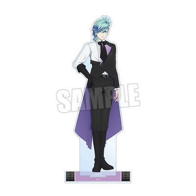 劇場版 うたの☆プリンスさまっ♪ TABOO NIGHT XXXX 美風 藍 特大アクリルスタンド[ab] （本体）約23.7×7.4cm、（台座）約9.6×4.3cm、（厚み）約3mm
