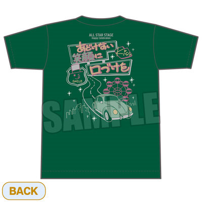 【Sサイズ】うたの☆プリンスさまっ♪ ALL STAR STAGE -Happy Celebration- アイドルＴシャツ「あどけない笑顔に口づけを」[嶺二] ＜Sサイズ＞着丈約66cm、身幅約49cm、肩幅約44cm、袖丈約19cm