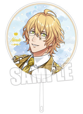 うたの☆プリンスさまっ♪ ALL STAR STAGE -Happy Celebration- クリアうちわ「四ノ宮那月」 約185mm×185mm（持ち手部分除く）